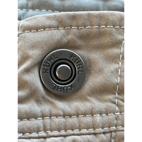 Kuhl Mens Light Brown 36 Inseam 10.5 Radikl Cargo Pockets Shorts FLAW Outdoors - Picture 6 of 10